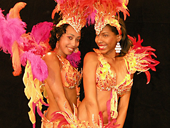 Everyone is bound to have fun. girls in twin outfits